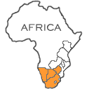 Detailed Map of Botswana