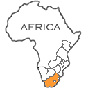 Map of South Africa