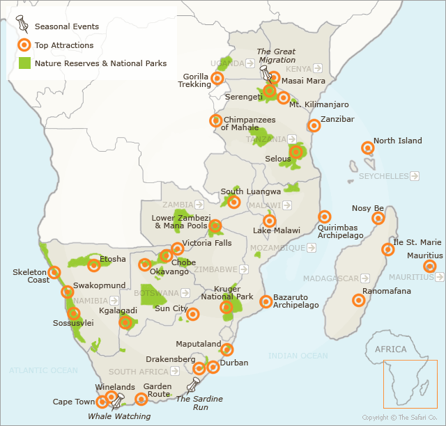 Map of Africa